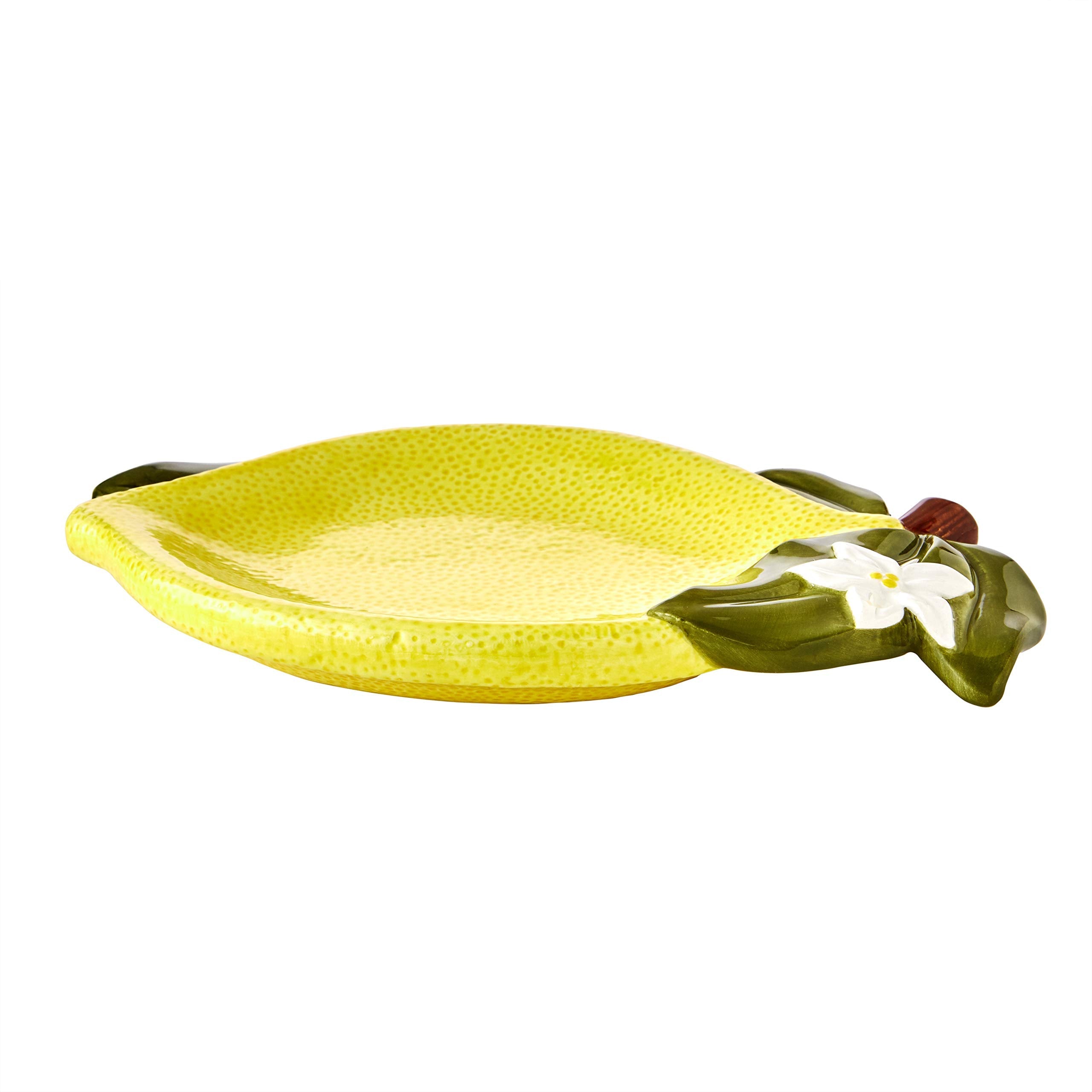 SKL Home Citrus Grove Lemon Soap Dish - Yellow Ceramic Vanity Tray