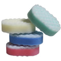 Exfoliating Bath Sponge - 12 Pack Multi-Color Body Scrubbers