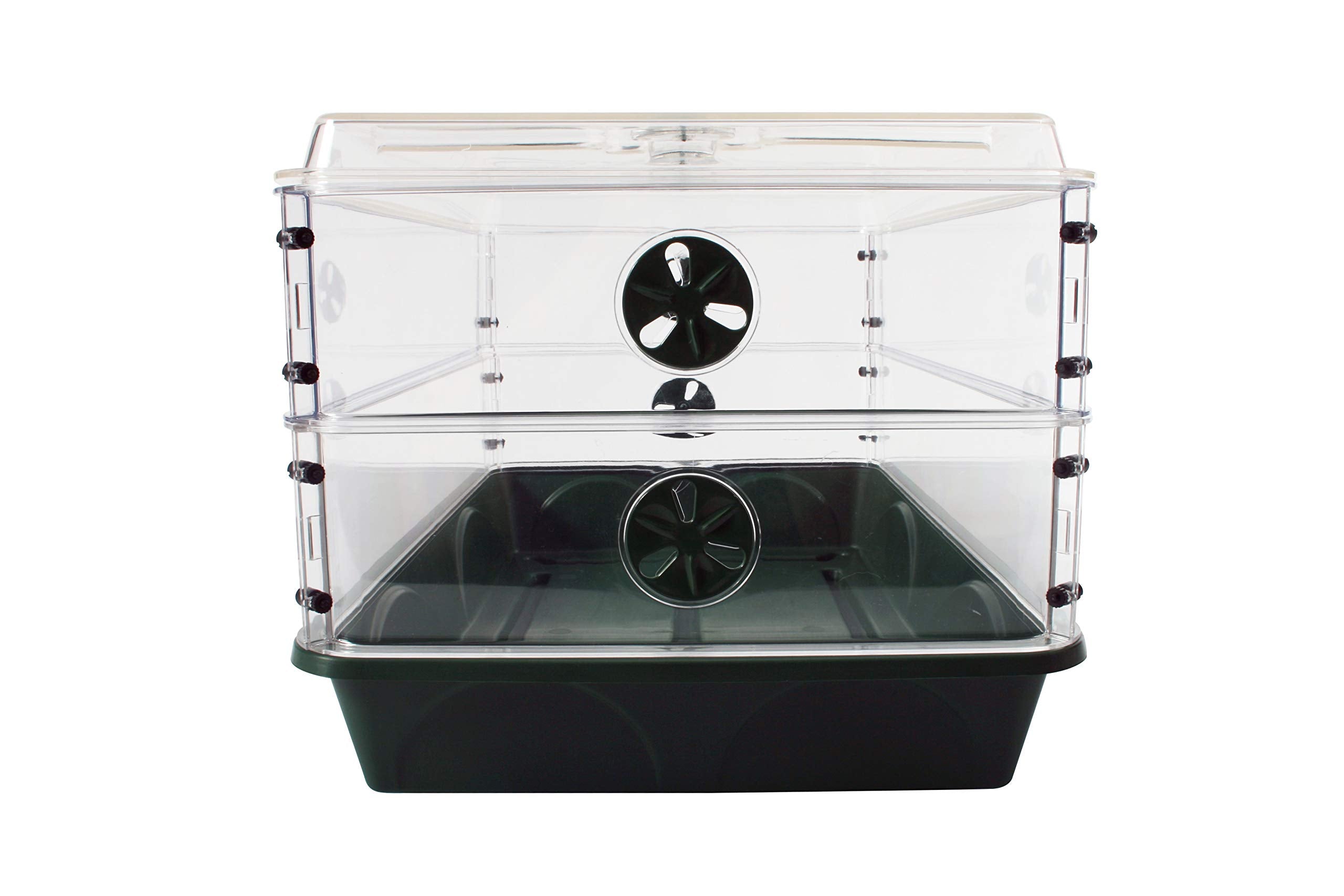 EarlyGrow Heavy Duty Seed Propagator – Domed Garden Tray with Extenders
