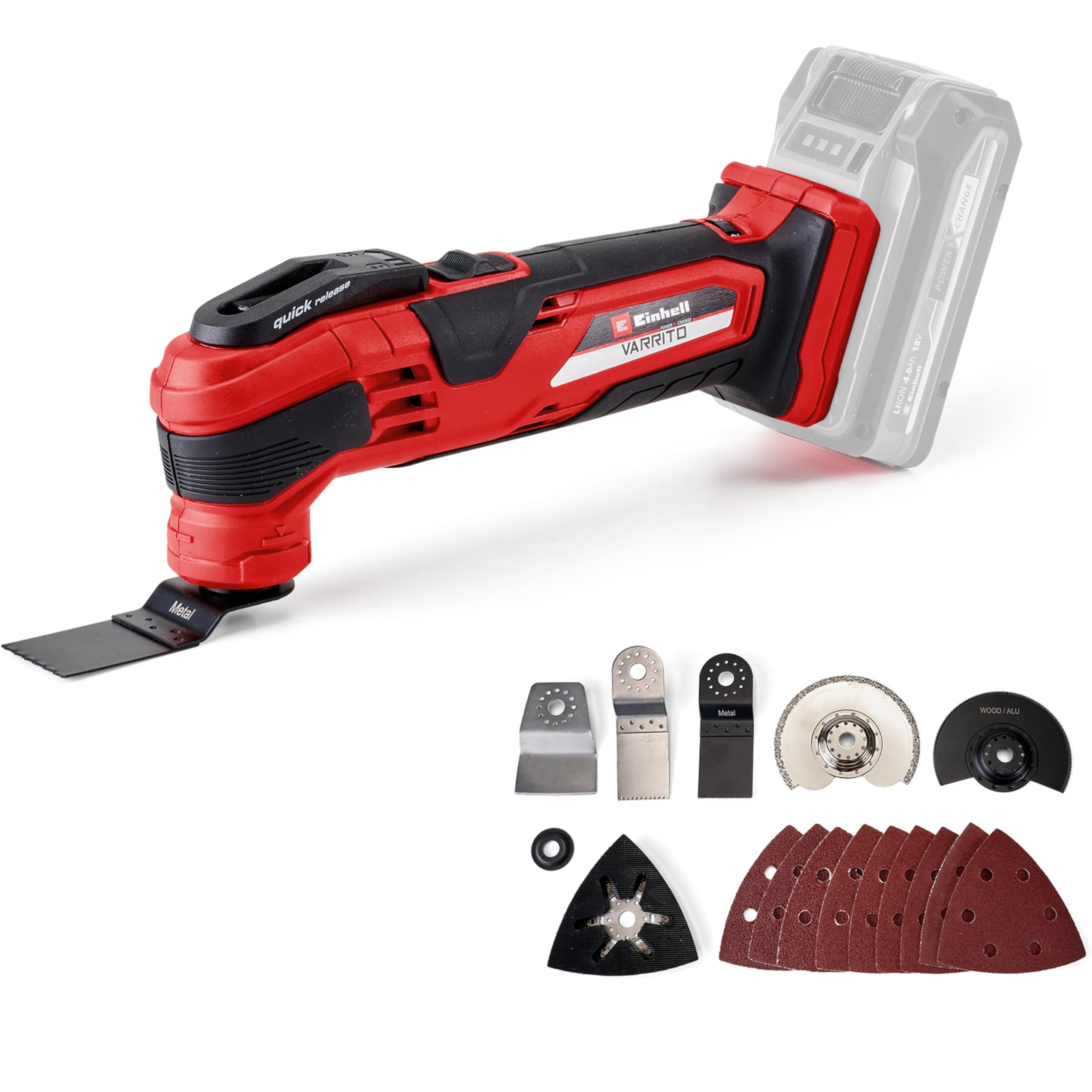 Einhell 18V Cordless Oscillating Multi-Tool | Power X-Change (Tool Only)