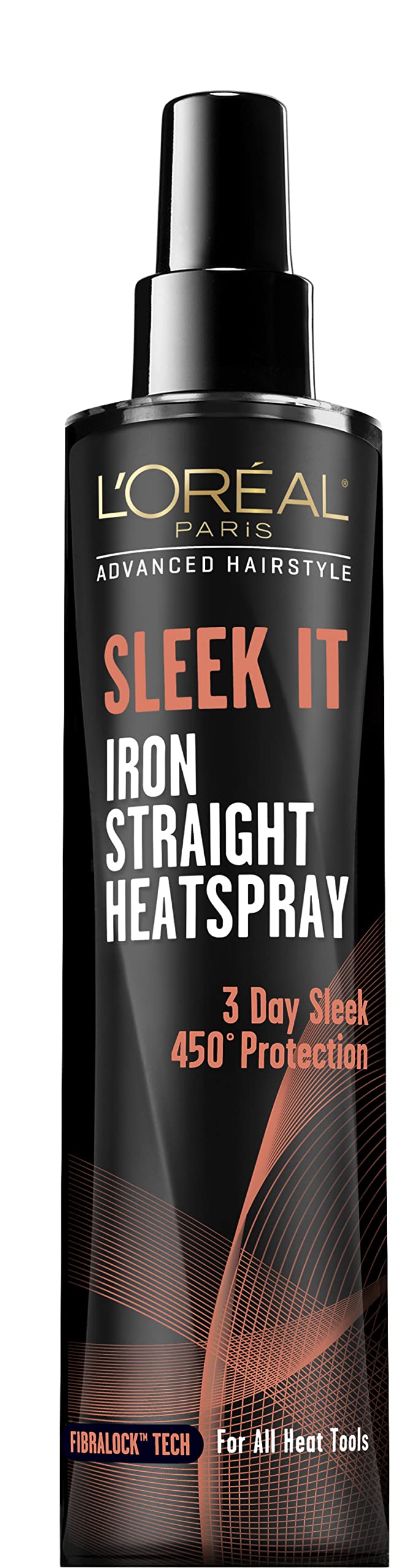 L'Oréal Paris Sleek It Iron Straight Heat Protectant Spray, 5.7 fl oz