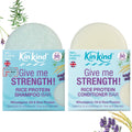 KinKind Rice Water Shampoo and Conditioner Bar Set for Hair Growth & Volume