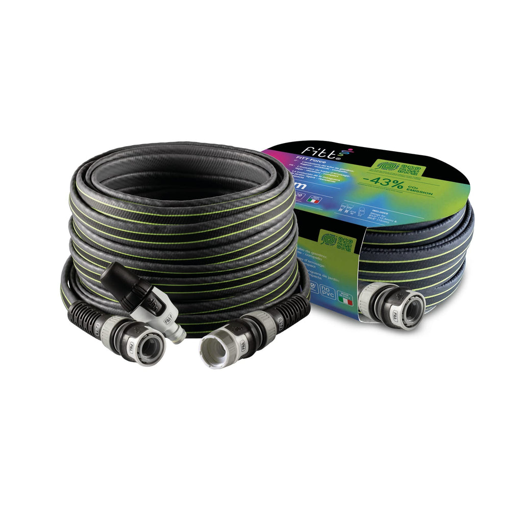FITT Force 30m Garden Hose – Lightweight Kink-Free Irrigation Kit