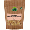 Hatton Hill Organic Crystallised Ginger 1kg – Zesty Vegan Snack