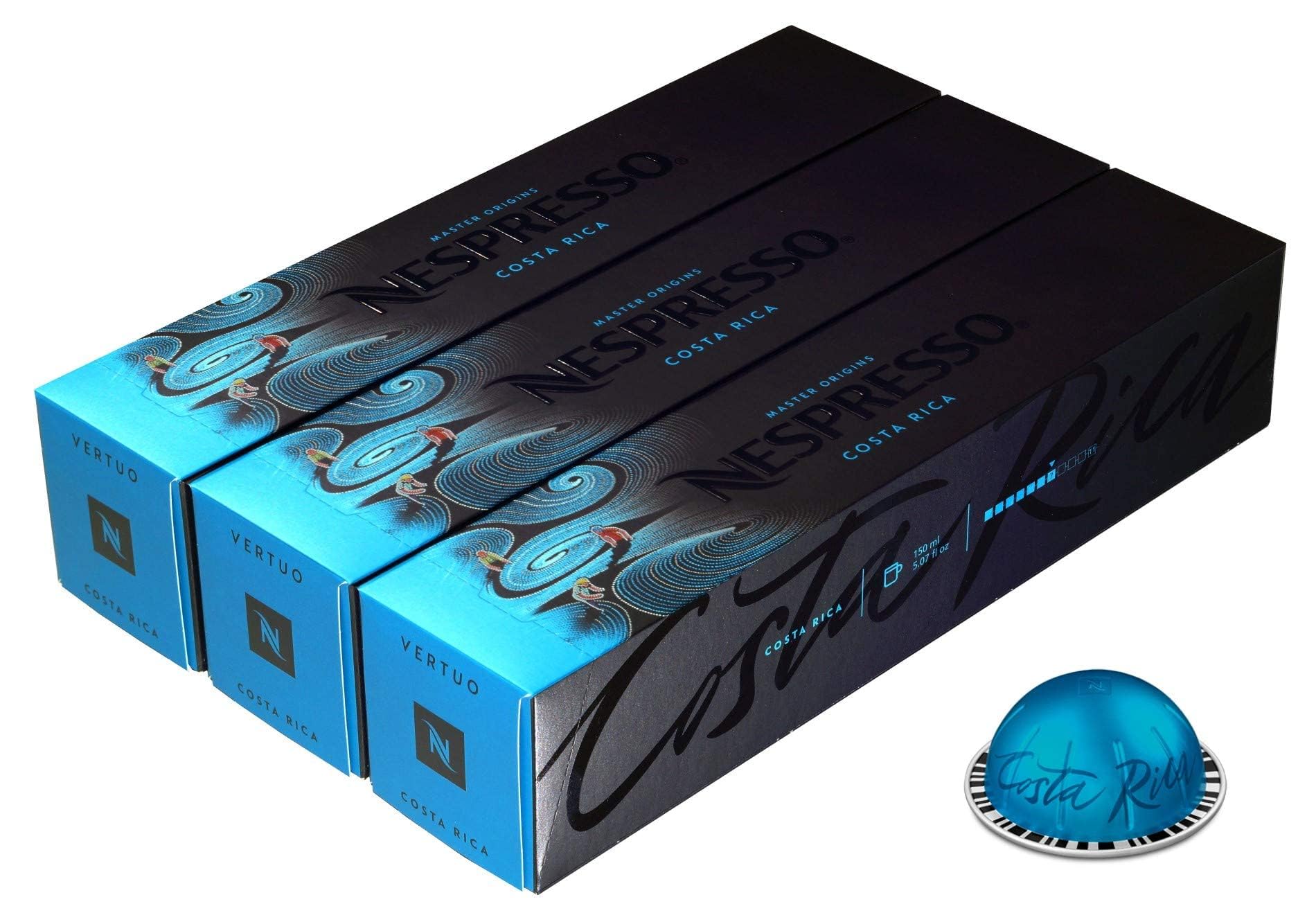 Costa Rica Coffee Capsules for Nespresso Vertuo Line - 30 Pods