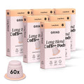 Grind Long Coffee Pods – 60 Nespresso Compatible Compostable Capsules