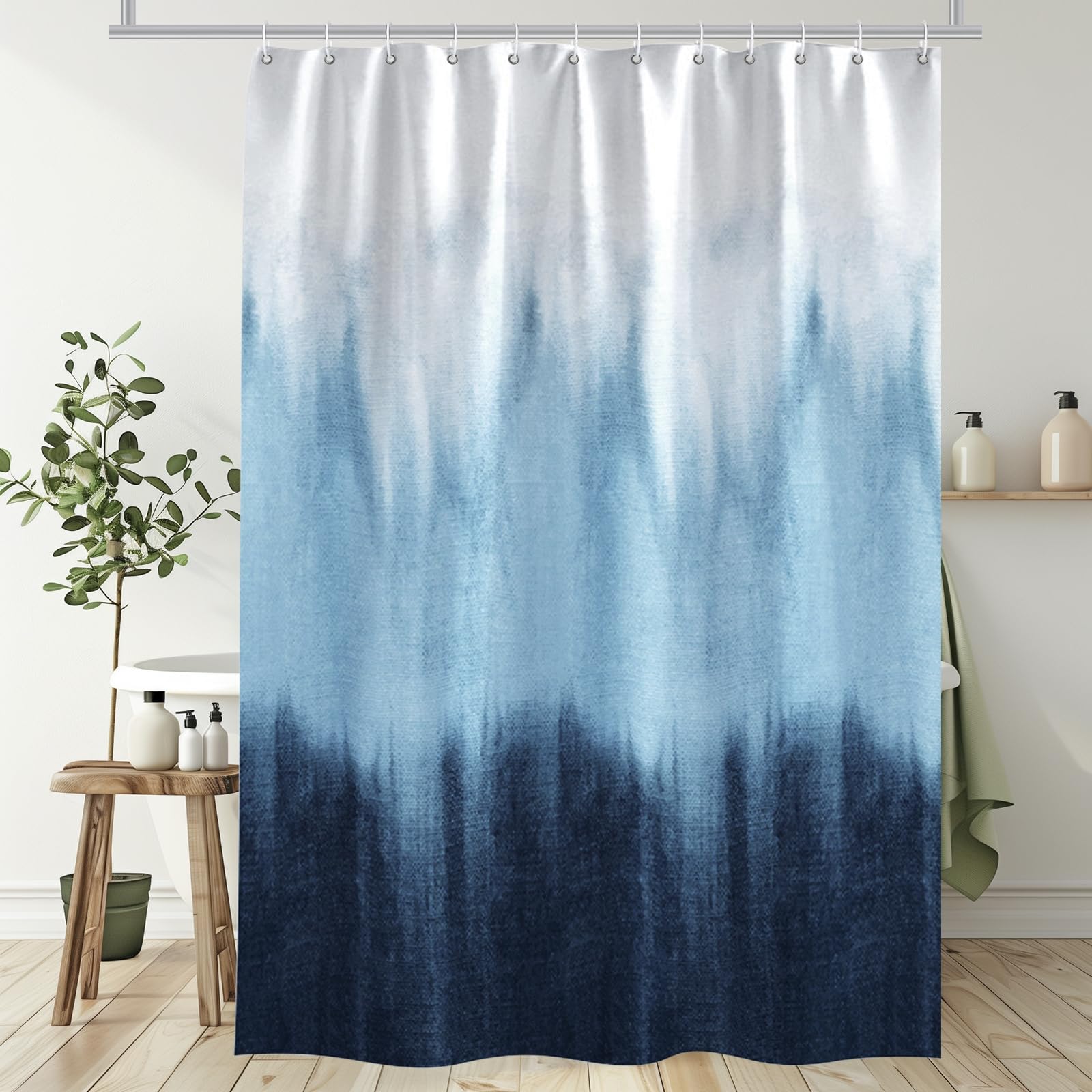 Lirzxin Forest Theme Shower Curtain | Waterproof Polyester – 180x180cm