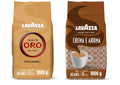 Lavazza Coffee Beans Bundle - Crema e Aroma & Qualità Oro - 1kg x2