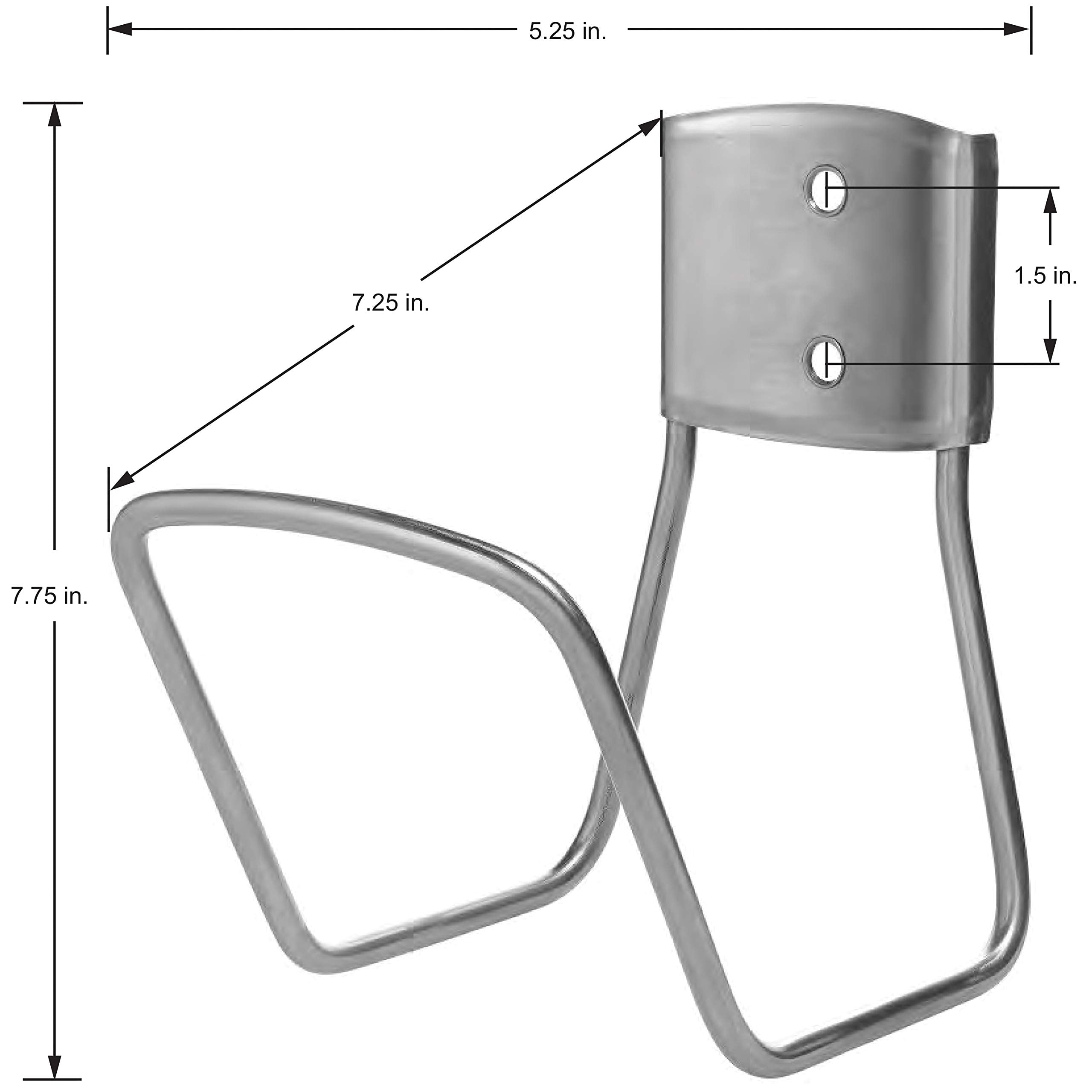 Liberty Garden 681 Stainless Steel Wall Mount Hose Hanger – 125ft