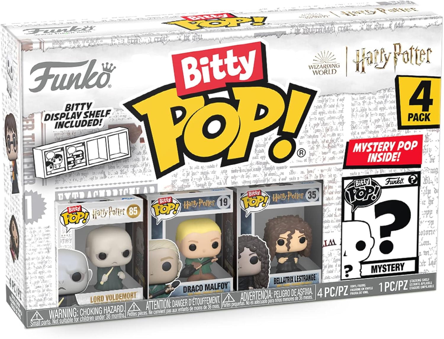 Funko Bitty Pop! Harry Potter Series 1 - 4-Pack Vinyl Figures