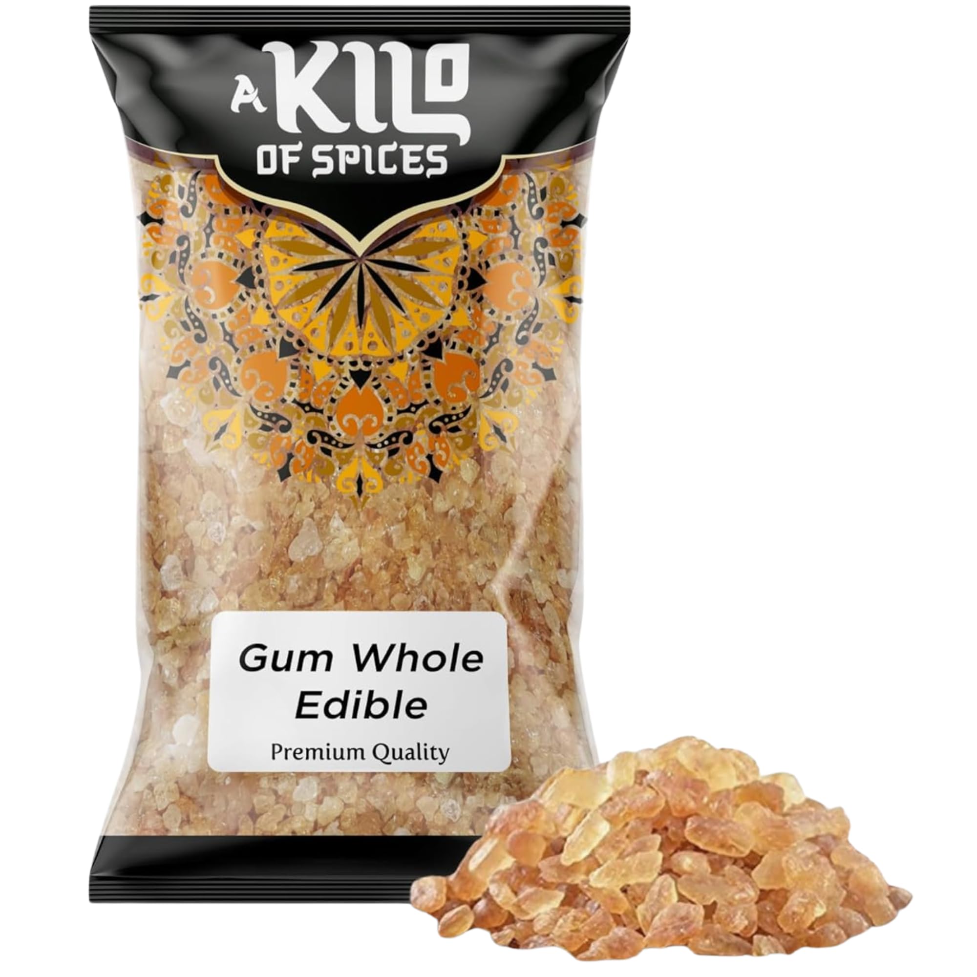 Pure Edible Gum Arabic – 1kg Natural Acacia Gum Powder