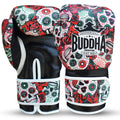 Buddha Fight Wear Mexican Boxing Gloves - GS-3 Synthetic Leather - Red