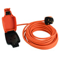 Netagon IP54 Waterproof Outdoor Extension Lead | 10M Single Socket