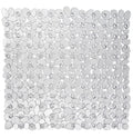 WENKO Paradise Anti-Slip Shower Mat – Transparent Plastic with Suction Cups