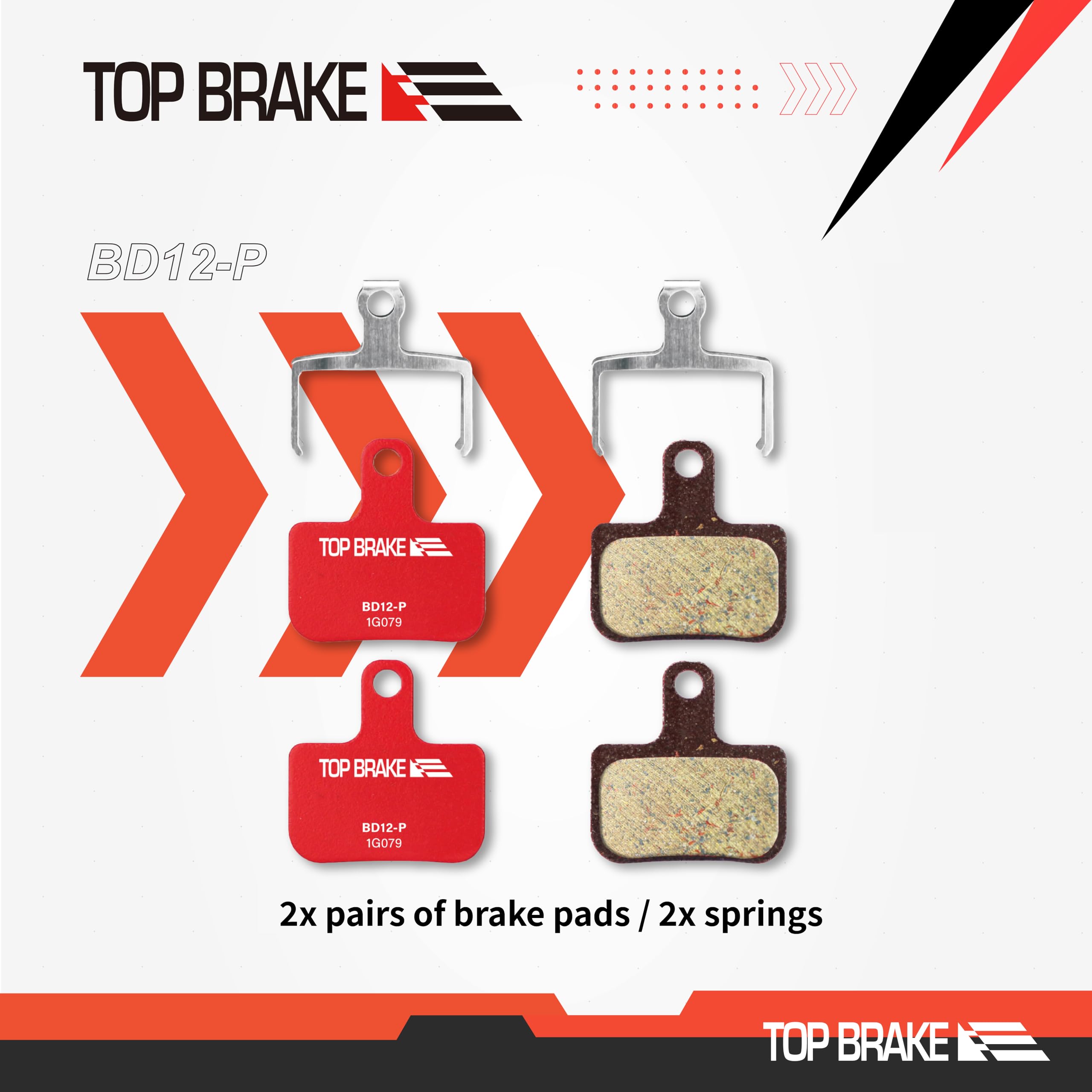 Top Brake Disc Bike Brake Pads for SRAM Level Ultimate Red AXS Force