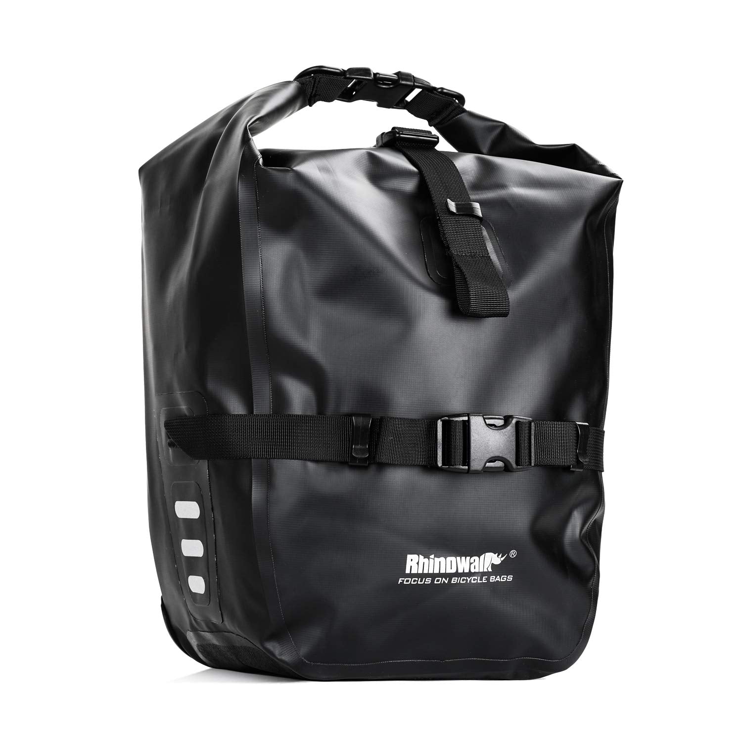 Rhinowalk Waterproof Bicycle Pannier Bag – 500D PVC Rear Seat Bag