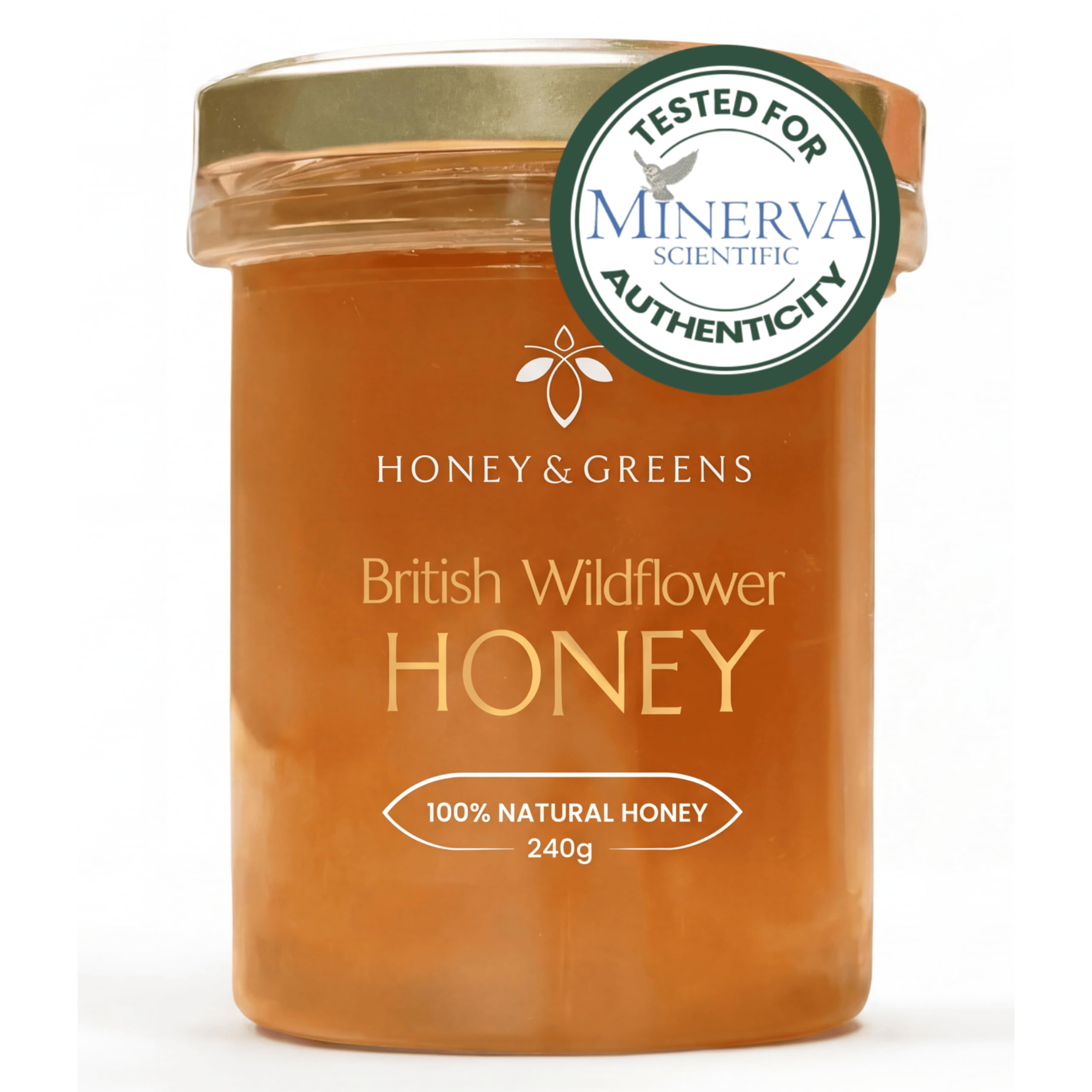 British Wildflower Honey – Raw & Unpasteurised (240g)