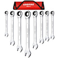 Egofine 8-Piece Metric Ratcheting Wrench Set | 72-Teeth Cr-V Steel