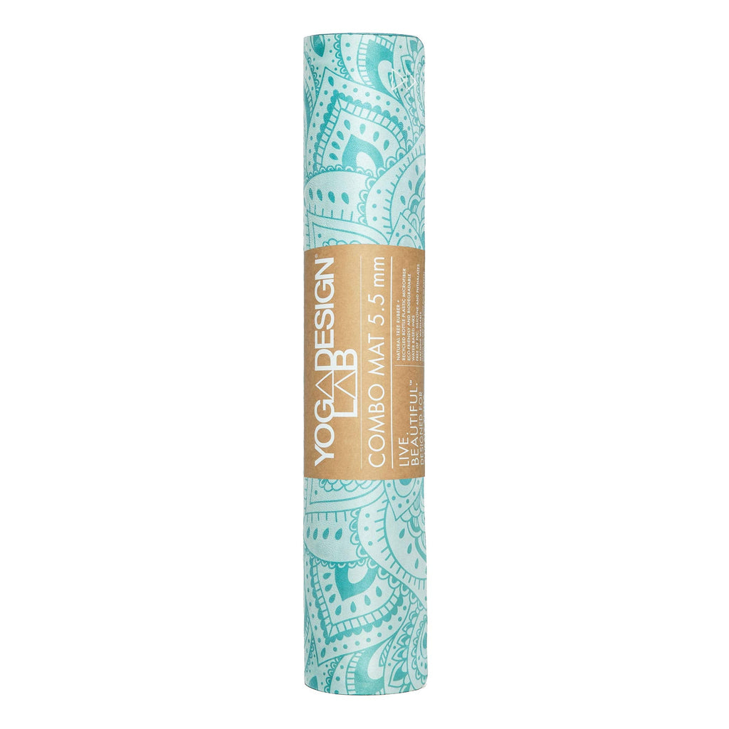 Yoga Design Lab Combo Mat 5.5mm | Eco-Friendly Natural Rubber Yoga Mat