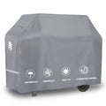 Turtle Life 64-Inch Heavy Duty Waterproof BBQ Gas Grill Cover – Gray