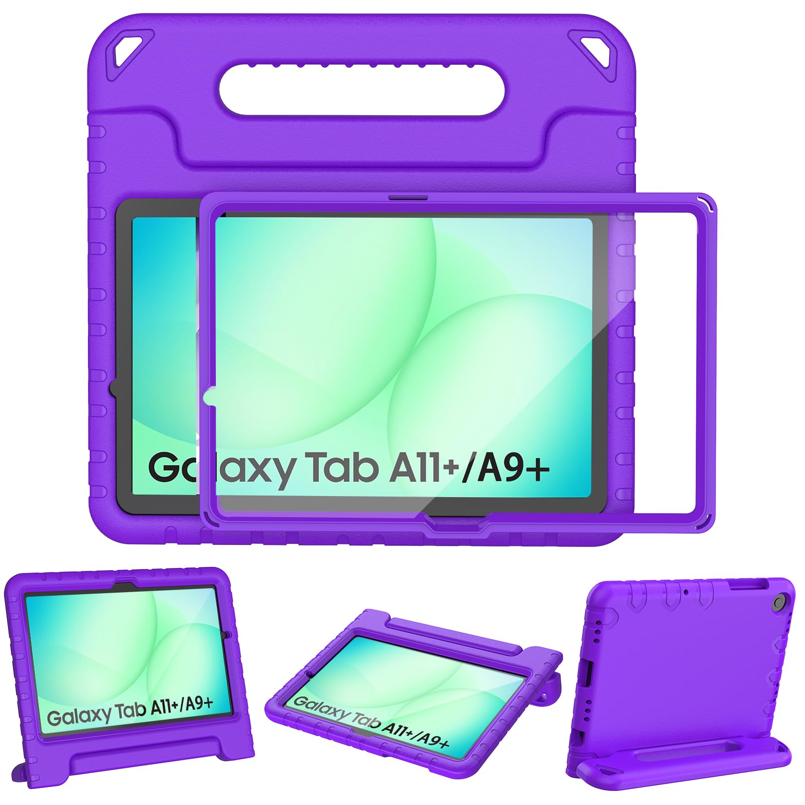 TOPWANT Kids Case for Samsung Galaxy Tab A11+ & A9+ | Shockproof Stand