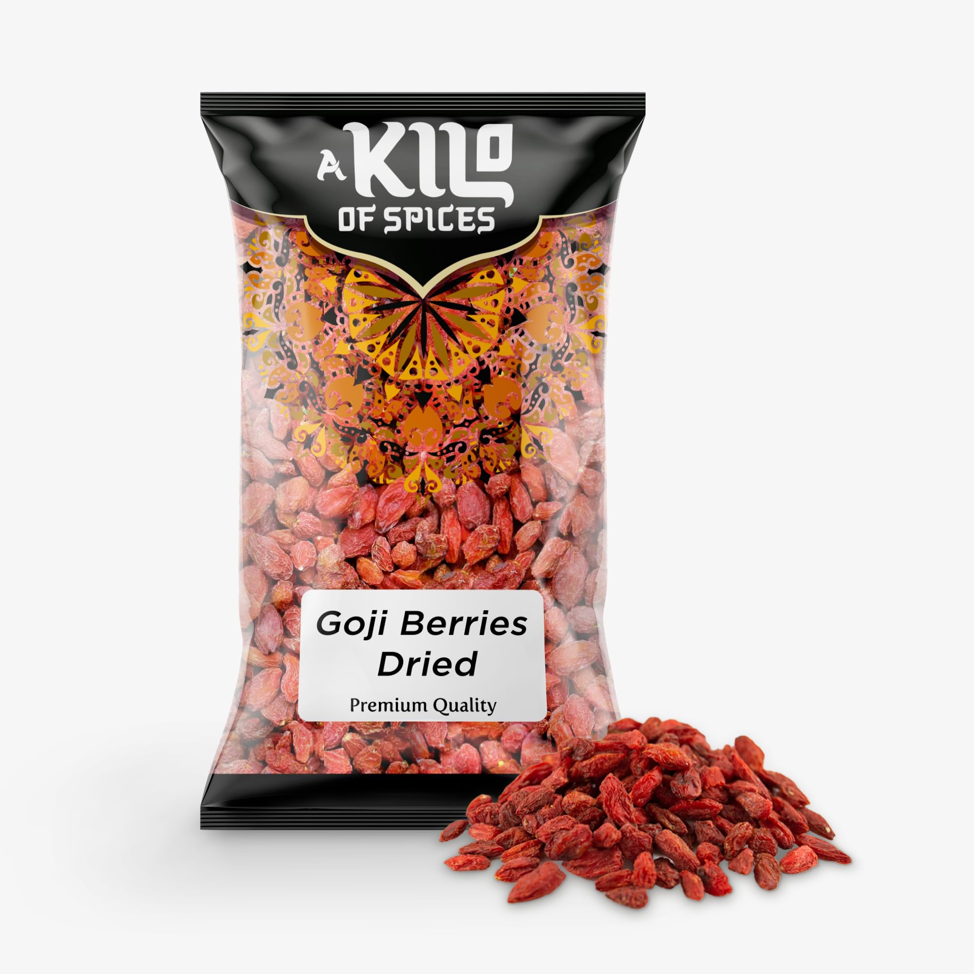 Dried Goji Berries – 500g Nutrient-Rich Superfood