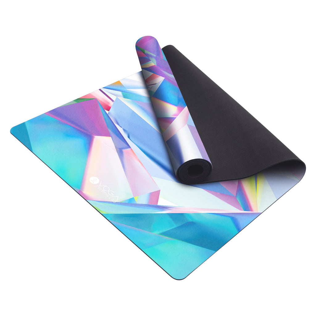 Yoga Design Lab Travel Yoga Mat | 1.5mm Foldable Non-Slip Eco-Friendly