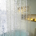 Tonnali Extra Long EVA Shower Curtain Liner | 75-Inch Weighted Pebble