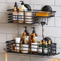 TAILI Shower Caddy Suction Cup 2-Pack | Rustproof Stainless Steel Organizer