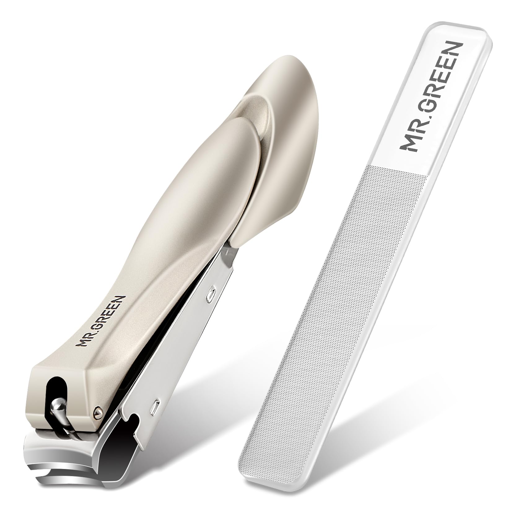 MR.GREEN Anti-Splash Nail Clippers | Stainless Steel Manicure Trimmer