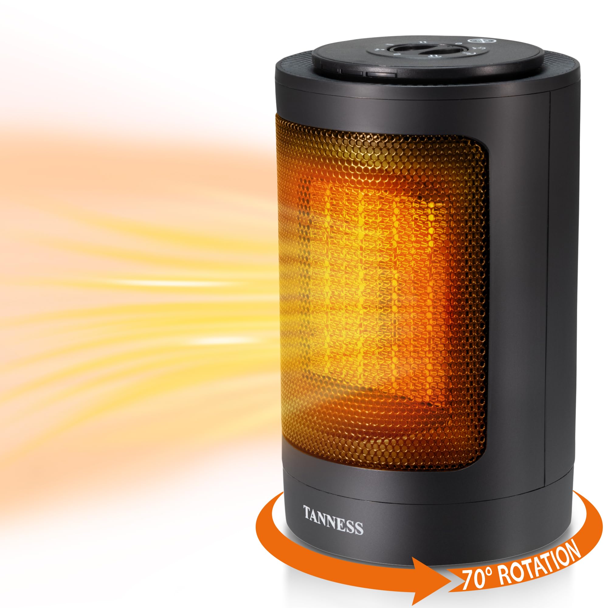 Tanness 1800W PTC Ceramic Fan Heater – Energy Efficient Portable Heater