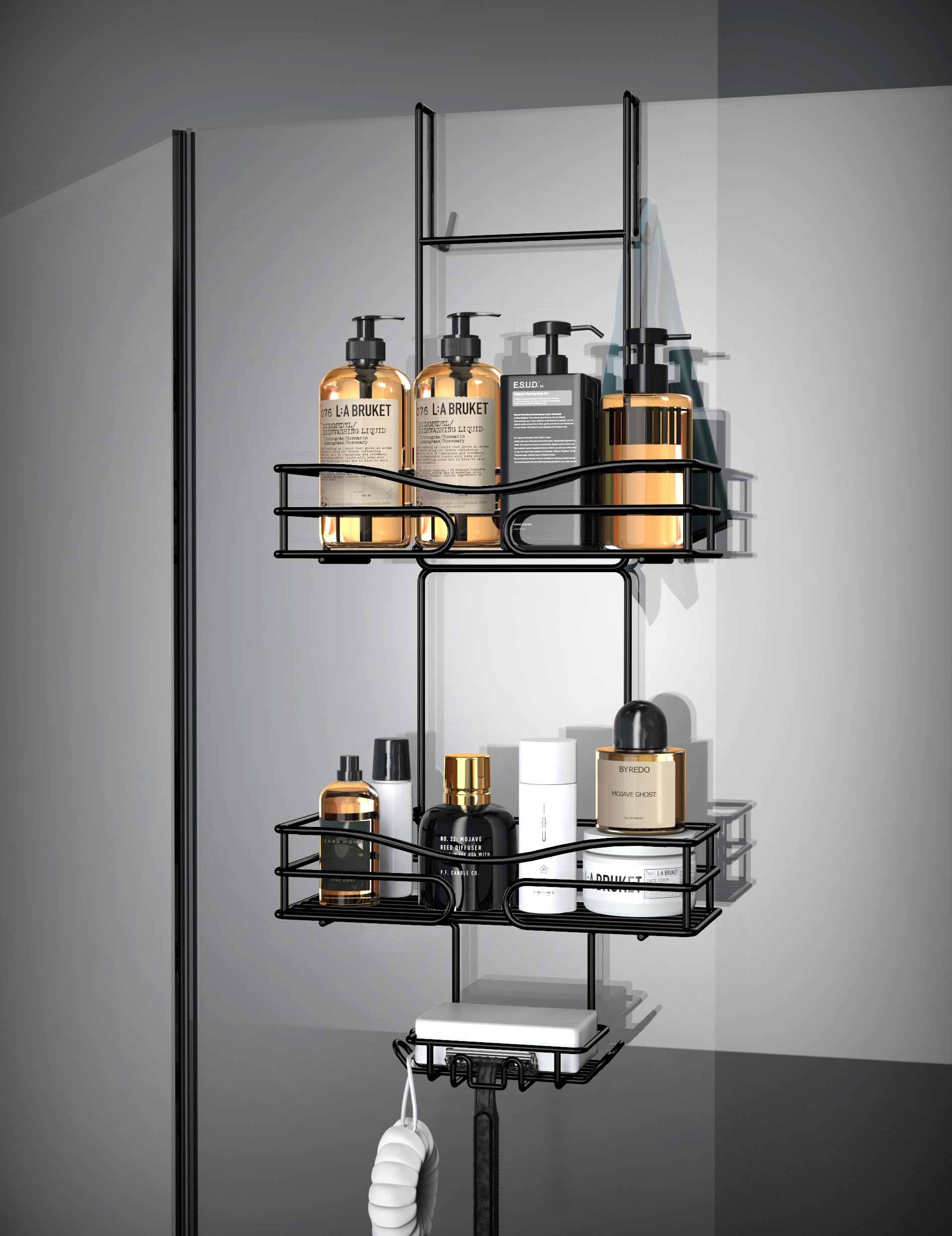Jolof Store Hanging Shower Caddy – Rustproof Stainless Steel Organizer