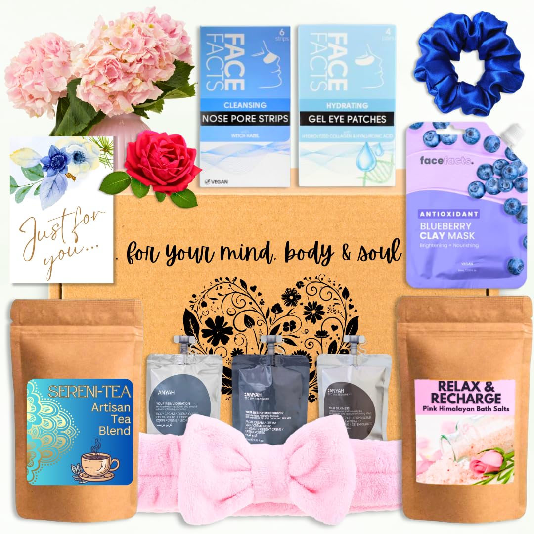 Jolof Store Women's Spa Gift Set – Luxury Pamper Hamper for Birthdays