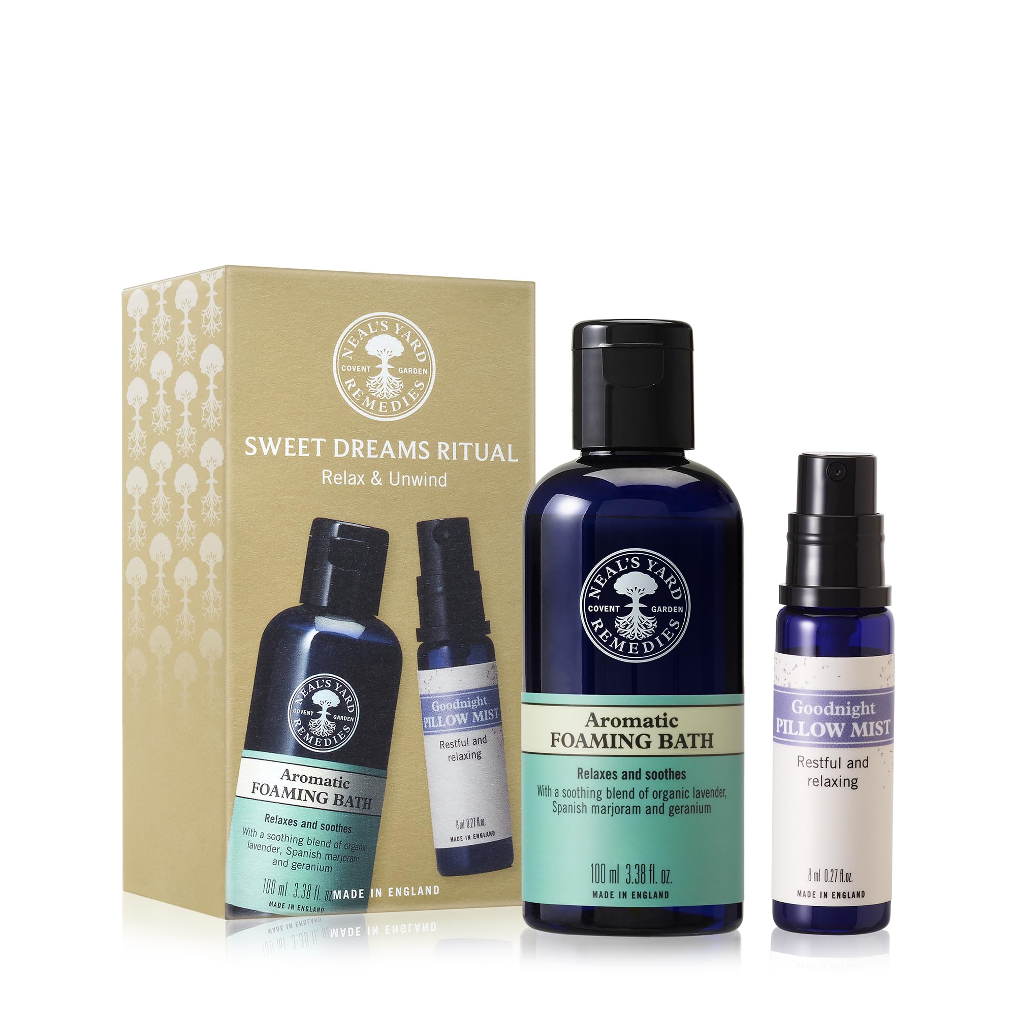 Neal's Yard Remedies Sweet Dreams Ritual Gift Set | Lavender & Geranium