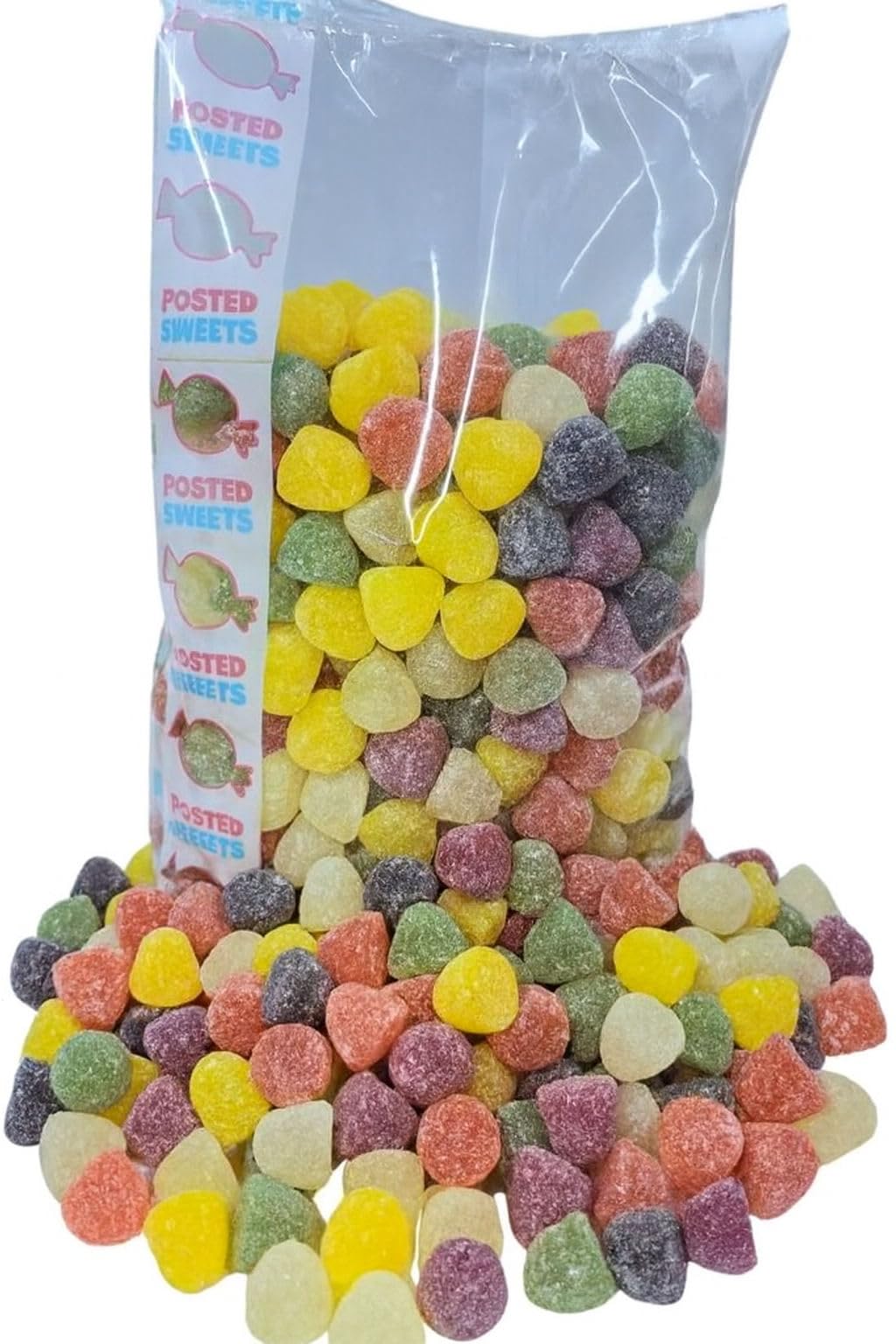 Jolof Store American Hard Gum Sweets – 1kg Bulk Bag Pick and Mix Candy