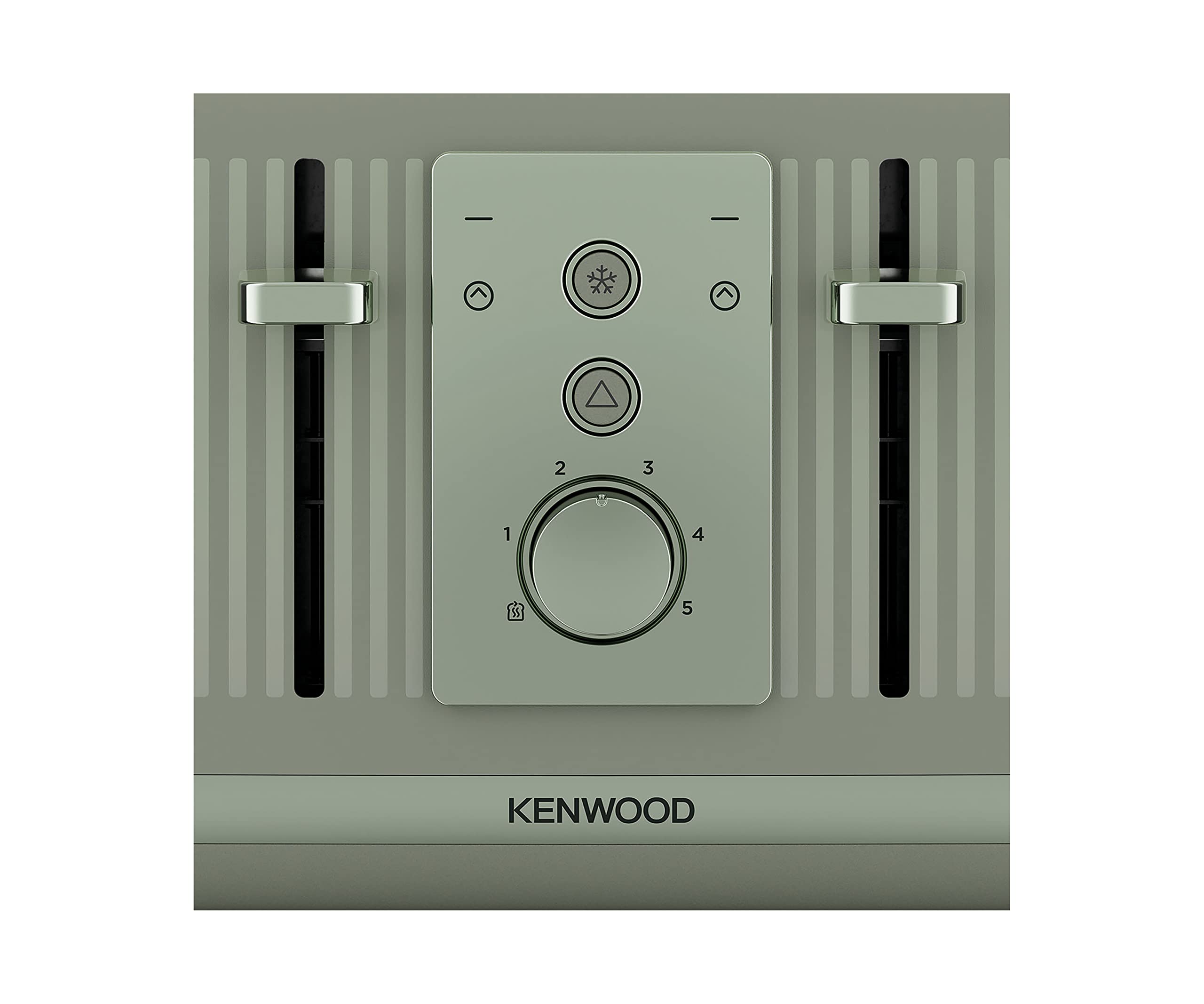 Kenwood Dusk 4-Slot Toaster – 1800W with 5 Browning Levels, Olive Green