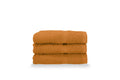 Gabel Guest Towels – Set of 3 Pure Cotton Sponge – Burnt, 40x60 cm