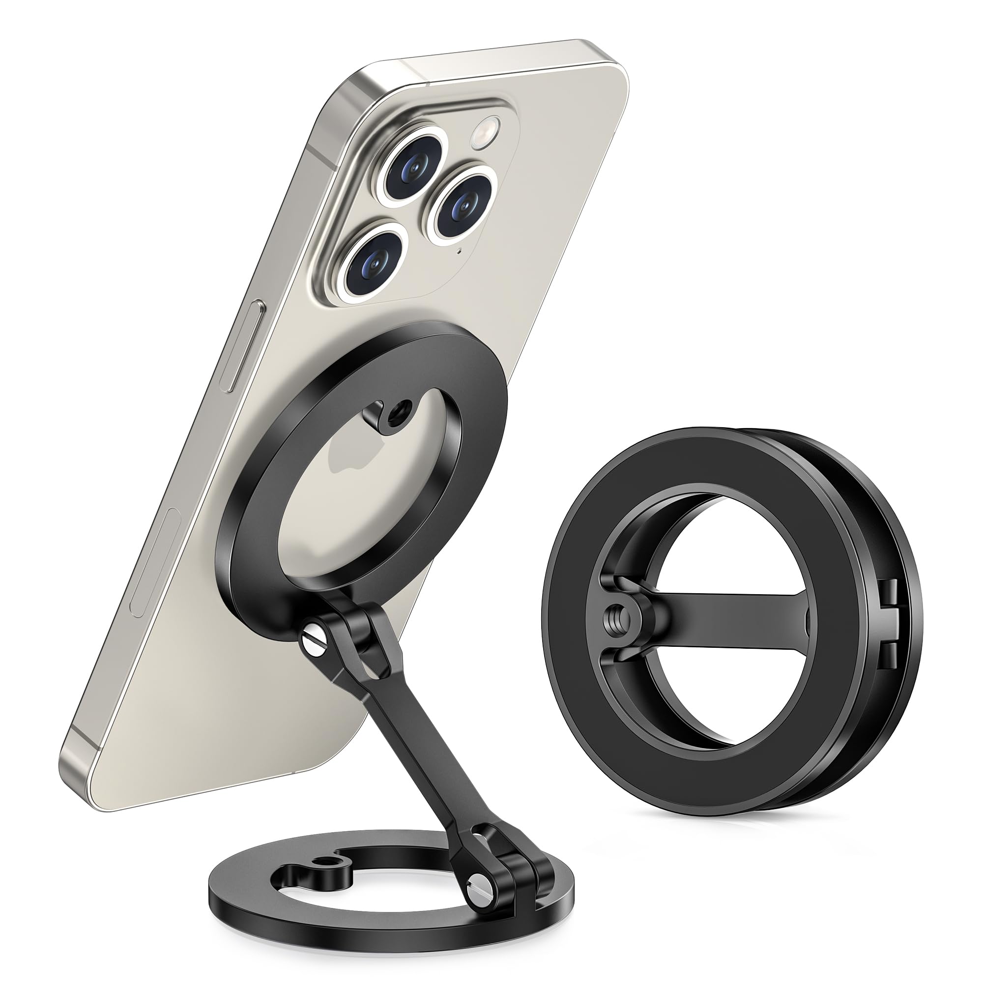 Itramax Magnetic Gym Phone Holder | 360 Dual-Sided Mount for iPhone