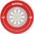 Winmau Dartboard Surround Ring – Red Printed Wall Protector Backboard