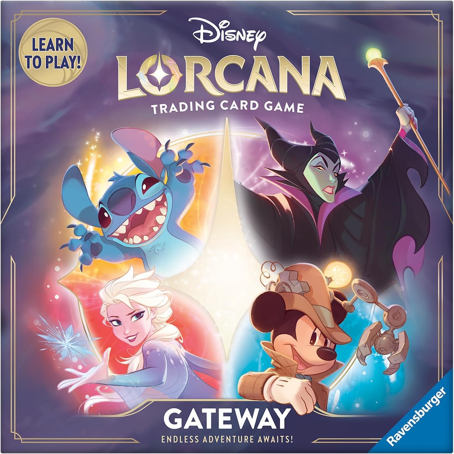Disney Lorcana Gateway Trading Card Game - 2 Player Starter Set