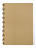 Silvine A3 Kraft Sketch Book | 100gsm Recycled Paper | Twin Wire Bound
