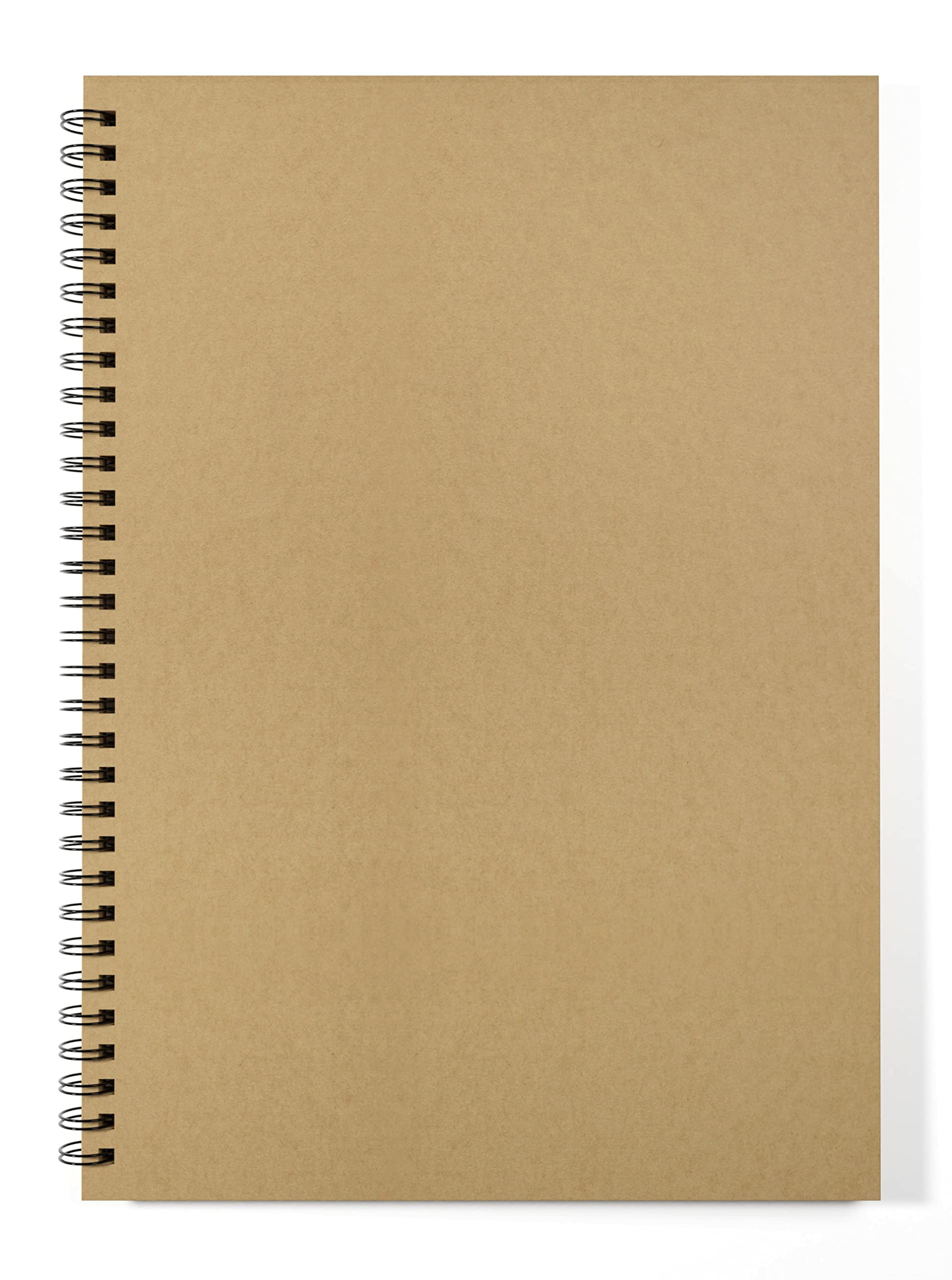 Silvine A3 Kraft Sketch Book | 100gsm Recycled Paper | Twin Wire Bound