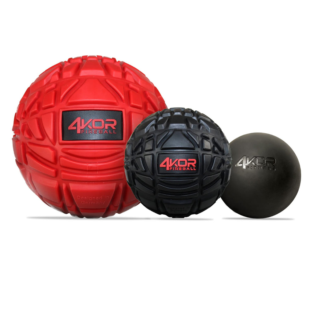 4KOR Fitness Massage Balls Set – Deep Tissue Myofascial Release Kit