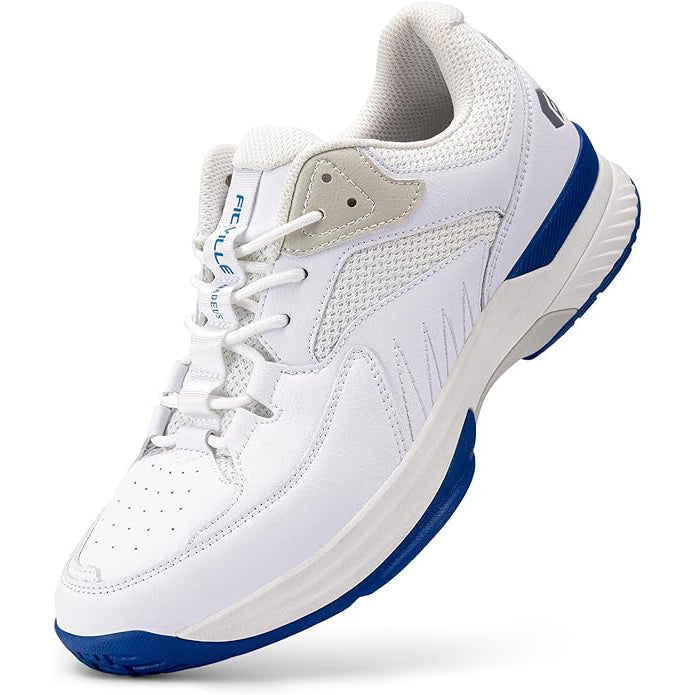 FitVille Men's Extra Wide Non-Slip Sports Trainers – Breathable Mesh