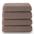 100% Cotton Hand Towel Set - Pack of 4 Soft Bath Towels