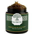 Moroccan Black Beldi Soap – Olive Oil & Laurel (250ml)