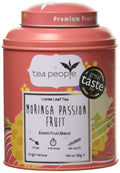 Tea People Moringa Passion Fruit Loose Leaf Fruit Tea - 125g Tin Caddy