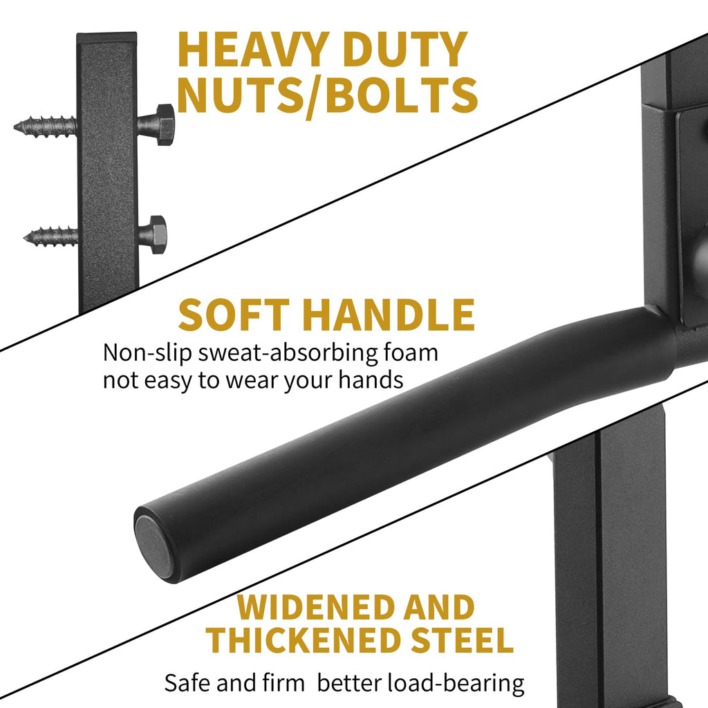Fitarc Joist Mount Pull Up Bar – 42 Inch Heavy Duty Ceiling Chin Up Bar