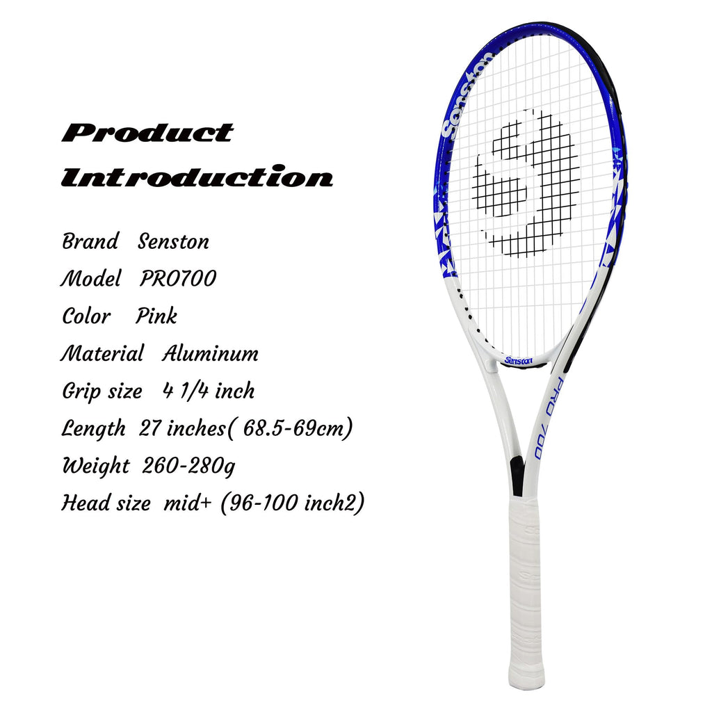 Senston 27" Adult Tennis Racket | Carbon-Alloy Beginner Racquet