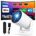 Mini 4K Portable Projector | WiFi 6 Android 11 Home Theater